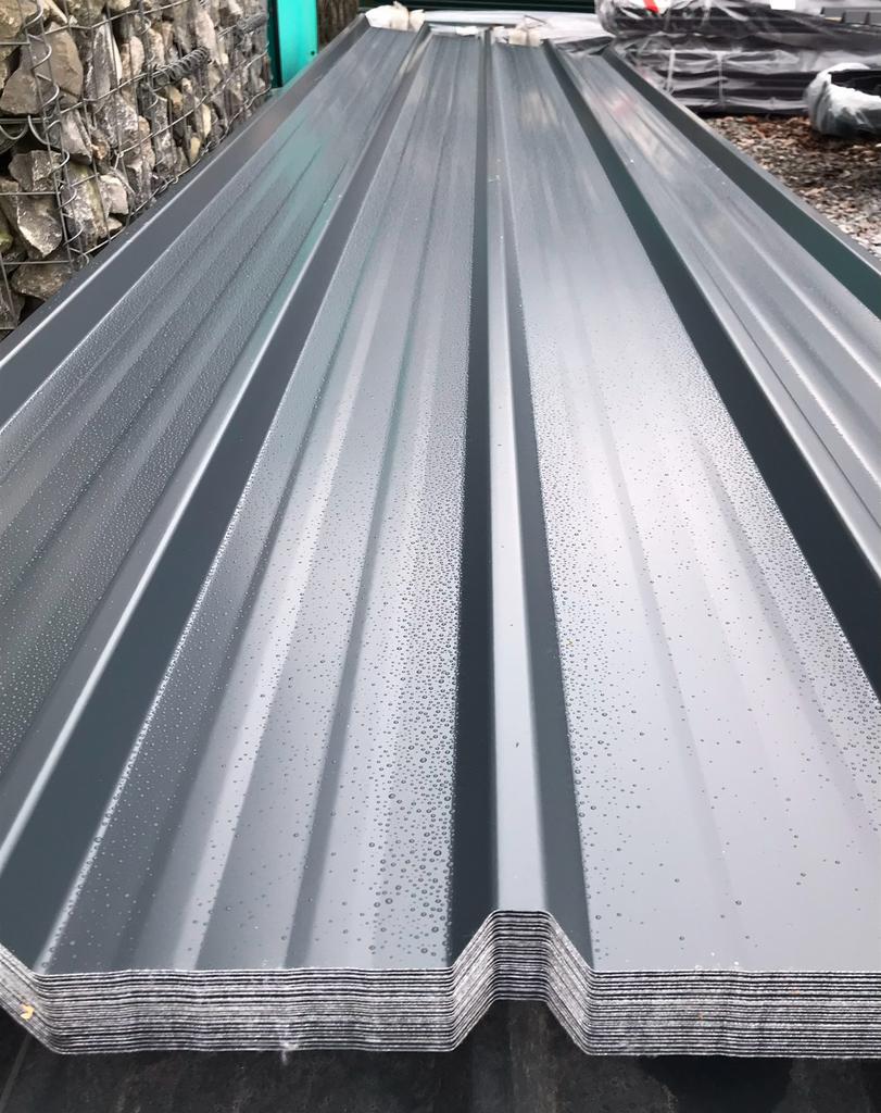 Tôle profilée toiture bardage bacacier métallique plaque, Bricolage & Construction, Enlèvement ou Envoi, Neuf, Autres matériaux