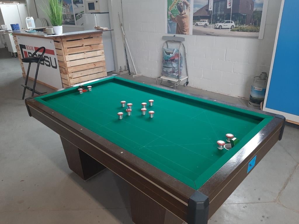 Allerlei tapbiljarts., Ophalen of Verzenden, Zo goed als nieuw, Biljarttafel