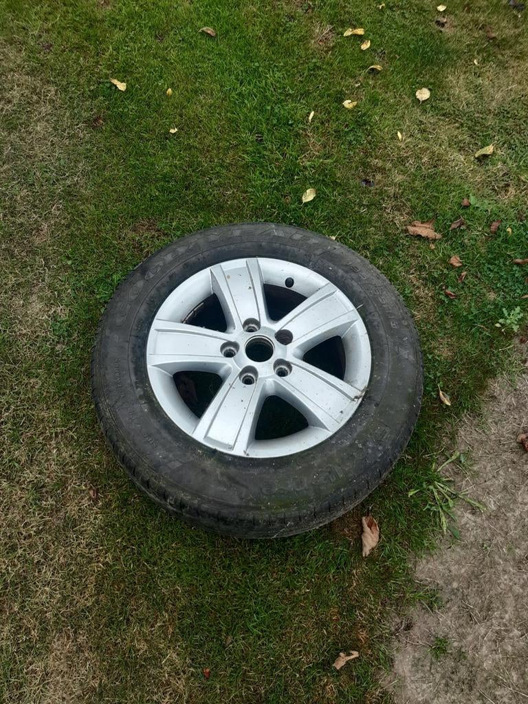 Alu velgen met 195/65r15 banden, Enlèvement ou Envoi, Pneu(s)