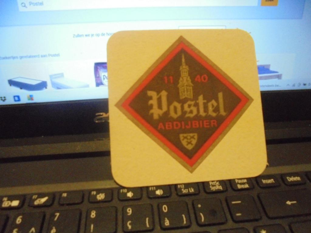 Postel abdijbier, Ophalen of Verzenden, Zo goed als nieuw, Viltje(s)