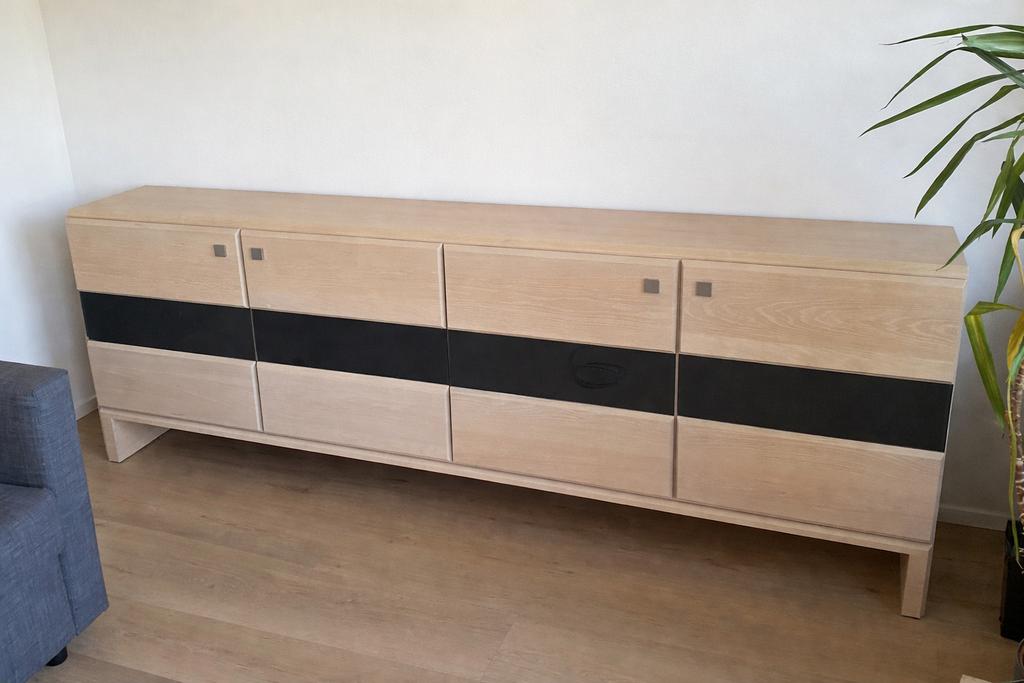 Eiken dressoir meubelen Mintjens, Huis en Inrichting, Ophalen, Zo goed als nieuw