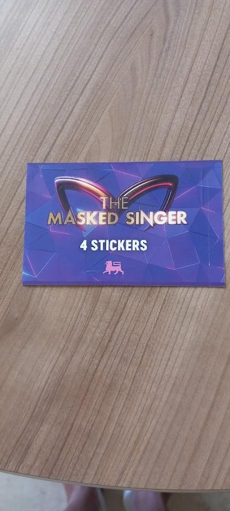498 stickers van de Masked Singer Delhaize actie., Verzamelen, Overige supermarkten, Ophalen of Verzenden