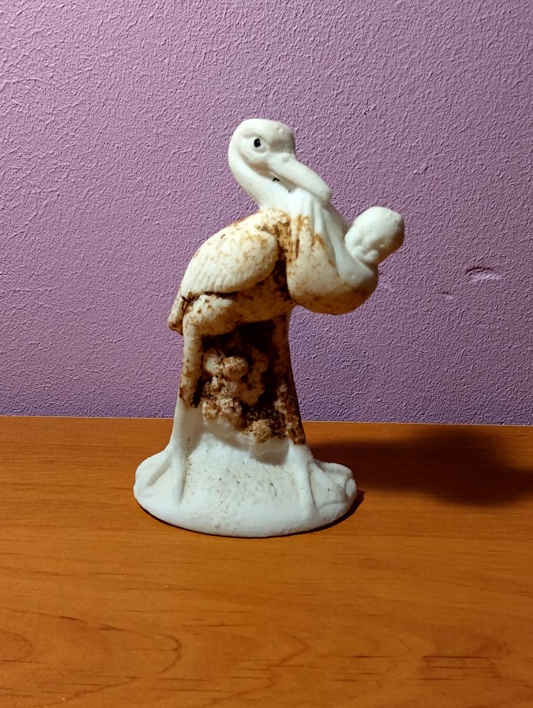 Cigogne météo vintage année 80, Enlèvement