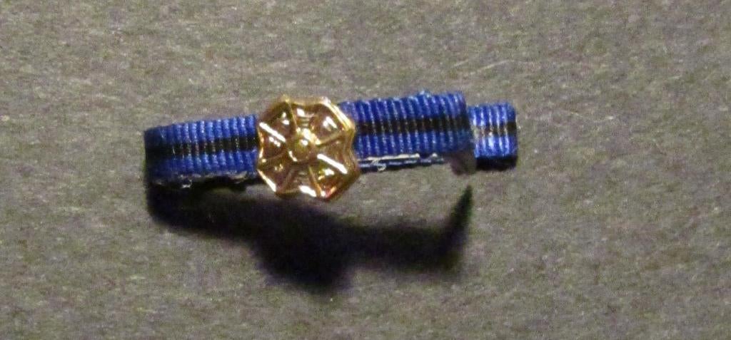 Uniform bar gouden medaille orde van Leopold II, Enlèvement, Armée de terre, Ruban, Médaille ou Ailes