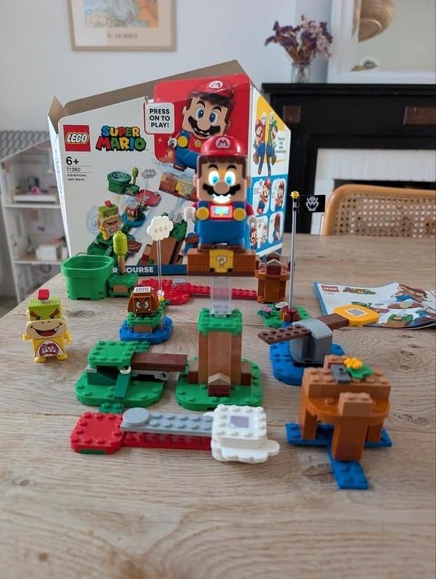 Lego Mario startpakket De Mario-avonturen 71360, Kinderen en Baby's, Ophalen of Verzenden, Gebruikt, Complete set, Lego