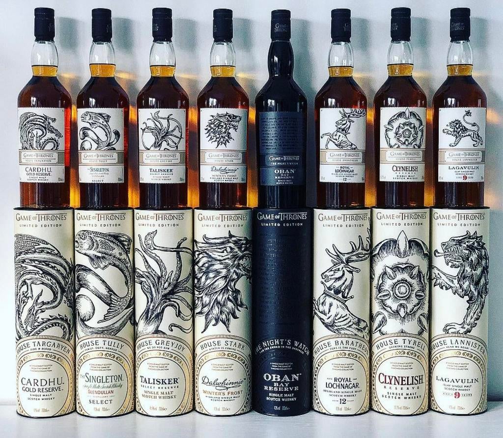 Game of Thrones full whisky set, Collections, Enlèvement, Neuf
