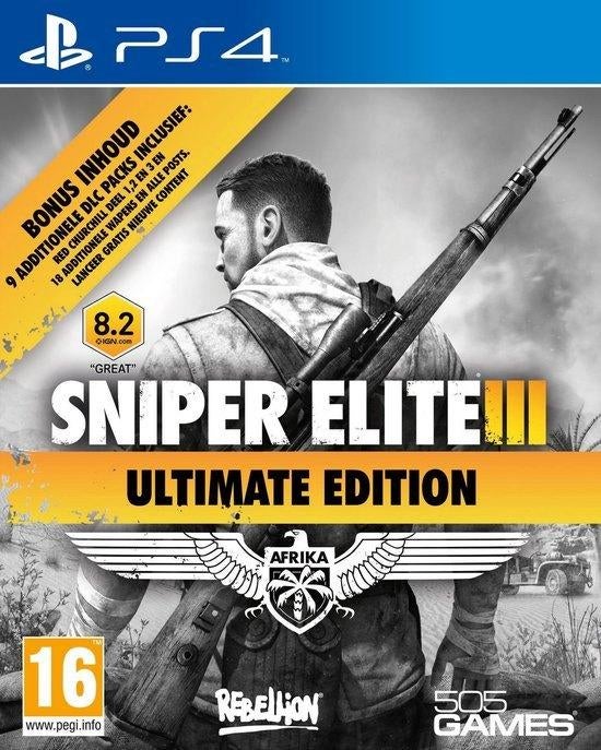 PS4- Sniper Elite III - Ultimate Edition (Nieuwstaat), Games en Spelcomputers, Games | Sony PlayStation 4, Nieuw, Shooter, 1 speler