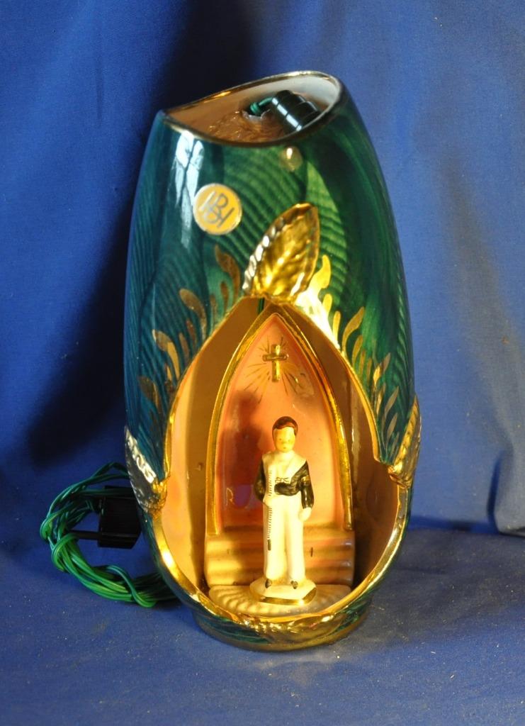 (D)  lampe de communion bequet quaregnon, Antiquités & Art, Enlèvement ou Envoi