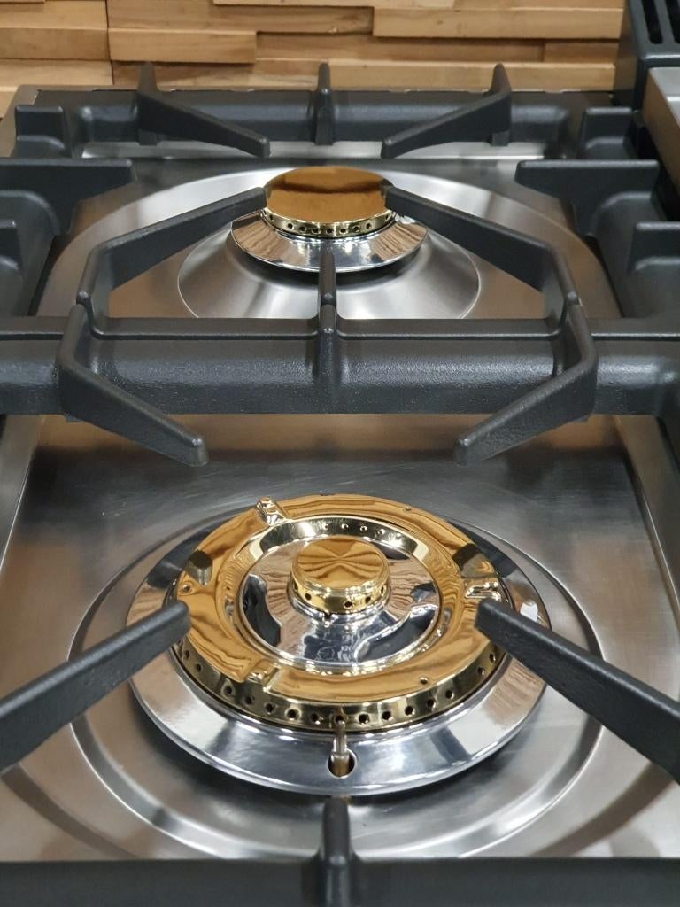 🔥Luxe Boretti Fornuis 100cm RVS GASOVEN 5 pits Frytop, Elektronische apparatuur, Fornuizen, 60 cm of meer, Ophalen of Verzenden