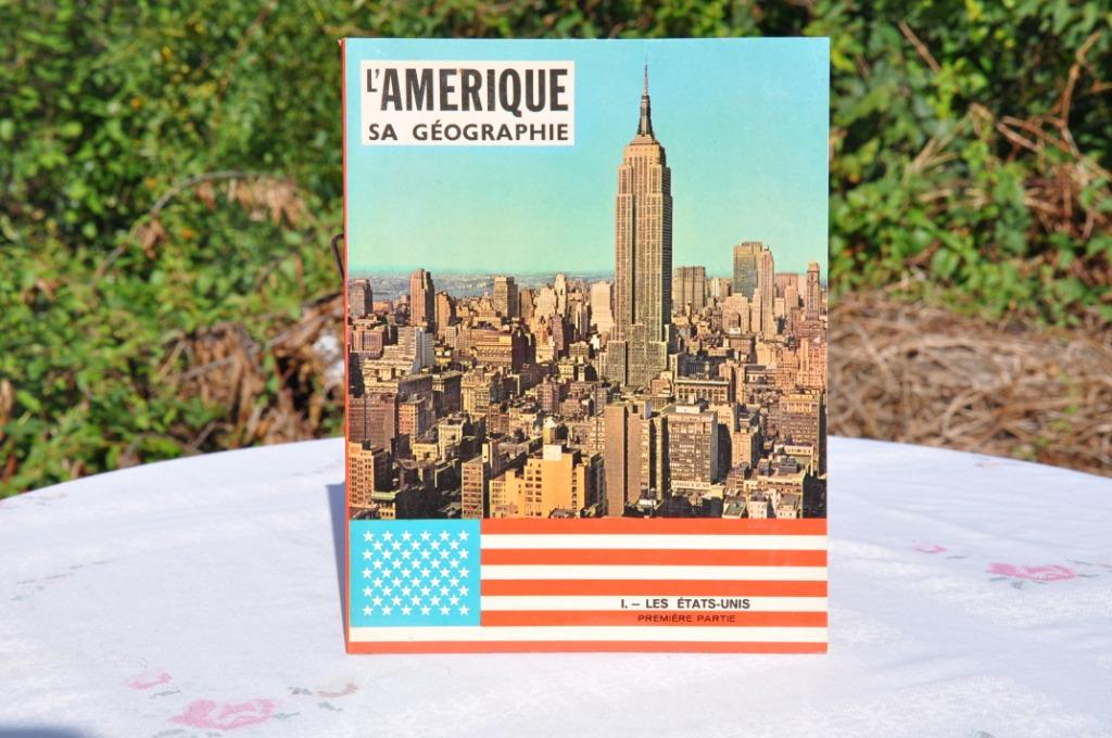 § livre chromo  geographie l'amerique  etats unis tome 1 (82, Livres, Enlèvement ou Envoi, Utilisé, Livre d'images