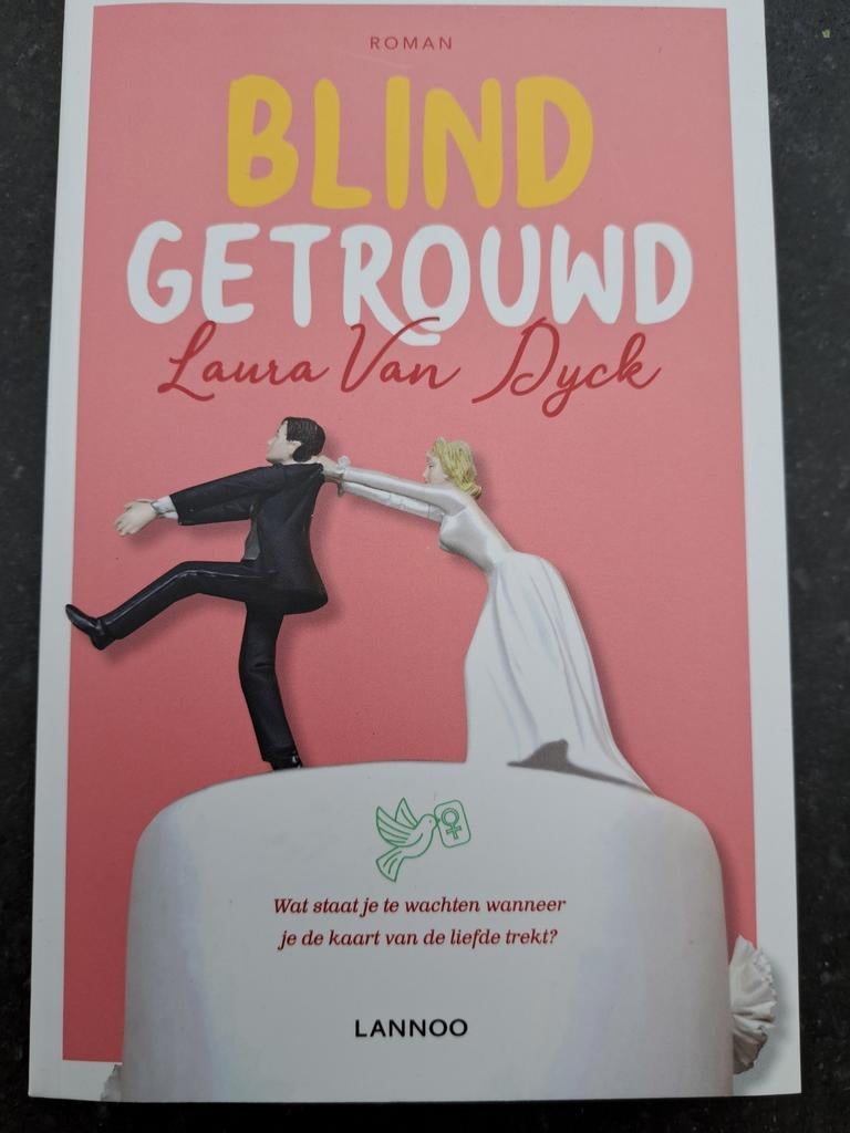 Laura Van Dyck - Blind getrouwd, Boeken, Romans, Zo goed als nieuw, Ophalen of Verzenden