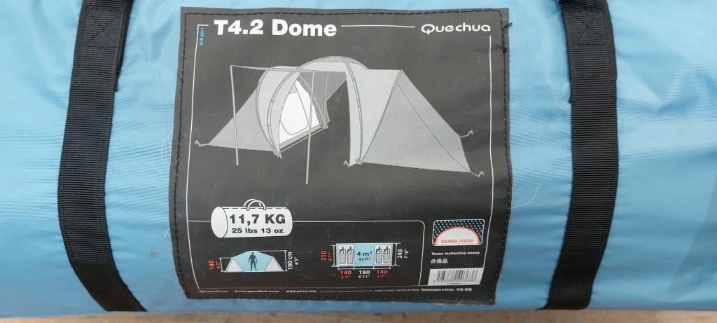 kampeer tenten, Caravans en Kamperen, Ophalen, Gebruikt, Tot en met 4