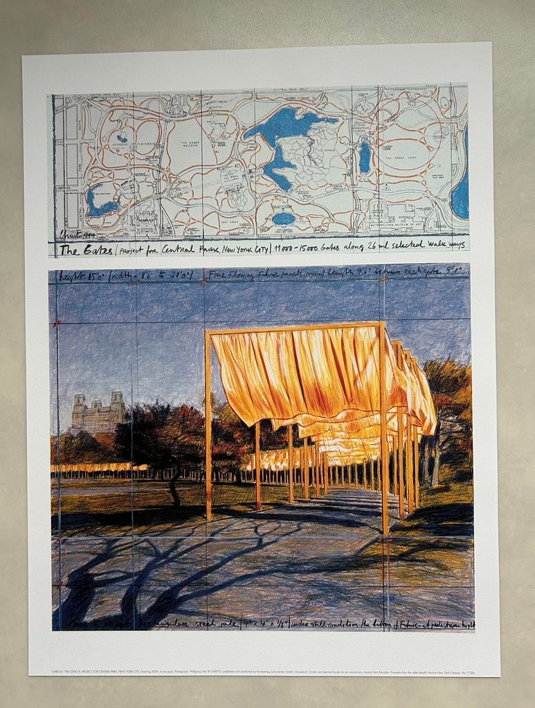 Christo - Central Park, Ophalen of Verzenden