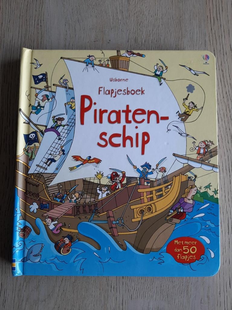 Flapjesboek Piratenschip, Boeken, Minna Lacey, Ophalen of Verzenden, Zo goed als nieuw, Sprookjes