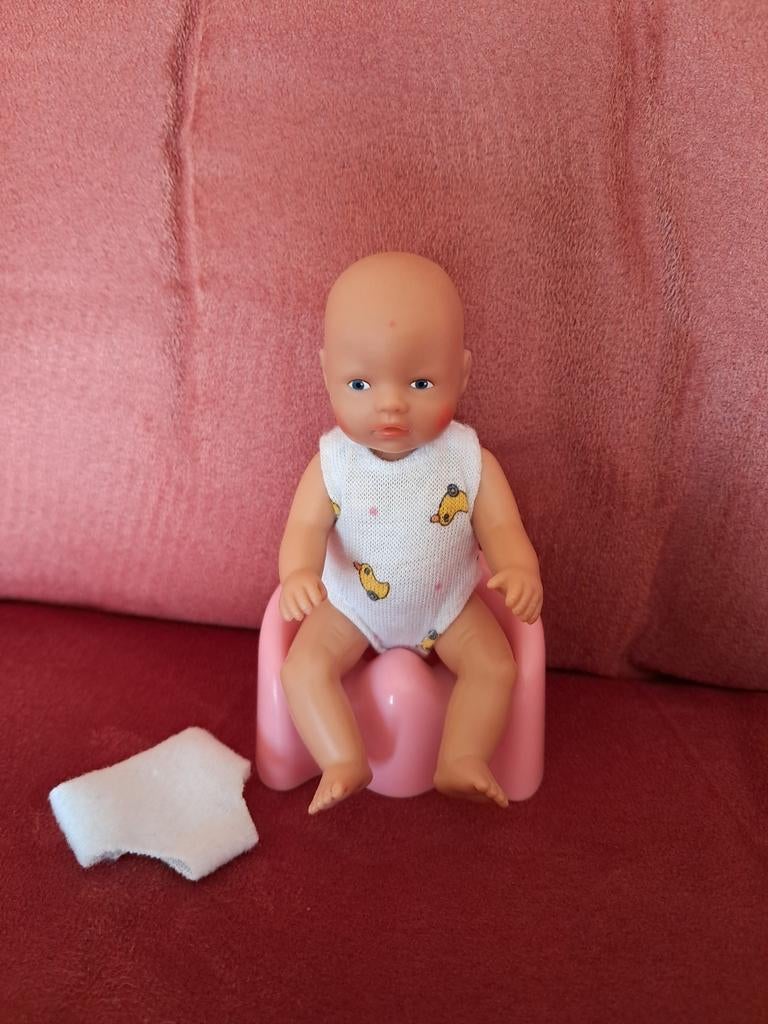 Zapf Creation Mini World babypop, Kinderen en Baby's, Speelgoed | Poppen, Ophalen of Verzenden, Gebruikt, Babypop