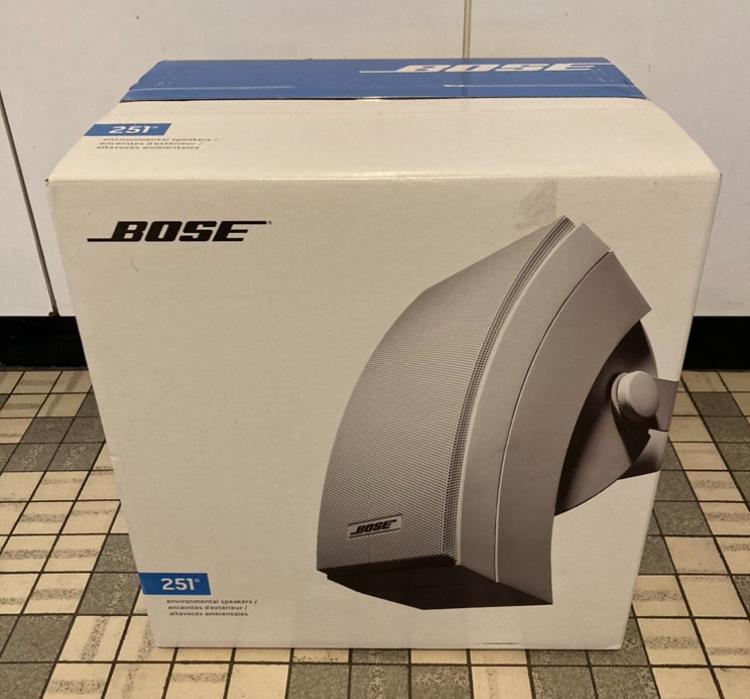bose 251 outdoor speakers witte nieuw in ongeopend doos, Ophalen, Zo goed als nieuw, Bose