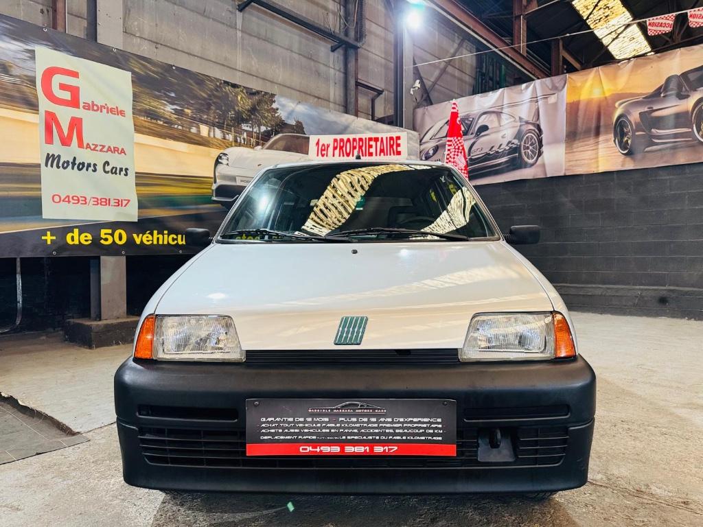 FIAT Cinquecento - 900cc - Ancetre - GARANTIE, Auto's, Fiat, Zwart, https://public.car-pass.be/vhr/58fa4831-bbe4-405f-b75e-5c5ac780376c