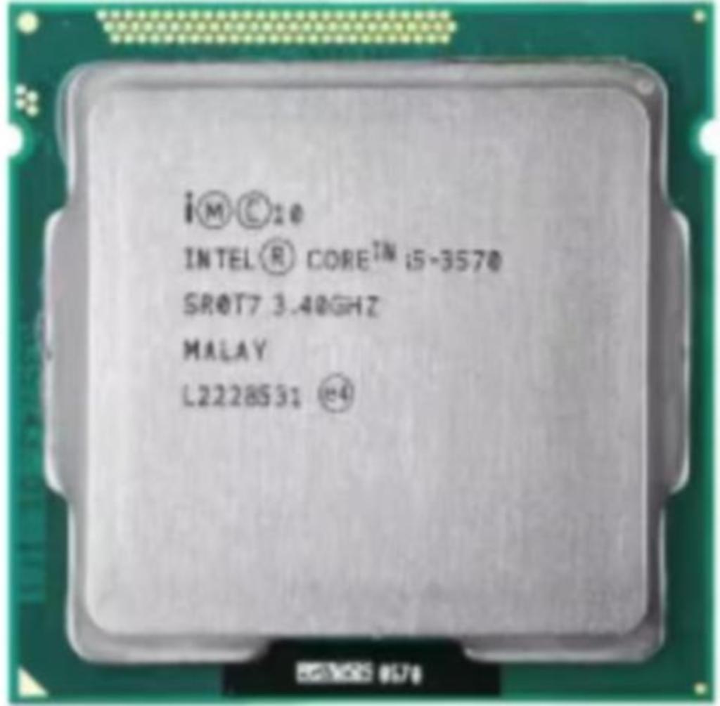 Intel Core i5 3570 3.4GHz CPU met Socket LGA 1155, Computers en Software, Processors, Ophalen of Verzenden, Gebruikt, 3 tot 4 Ghz