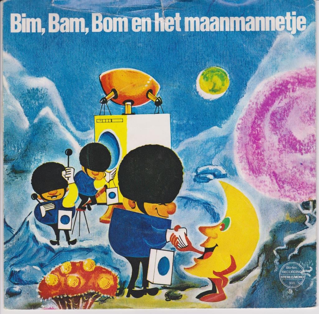 VINYL 33T - BIM BAM BOM (1970), Cd's en Dvd's, Vinyl Singles, Gebruikt, Single, Kinderen en Jeugd, 7 inch, Ophalen of Verzenden