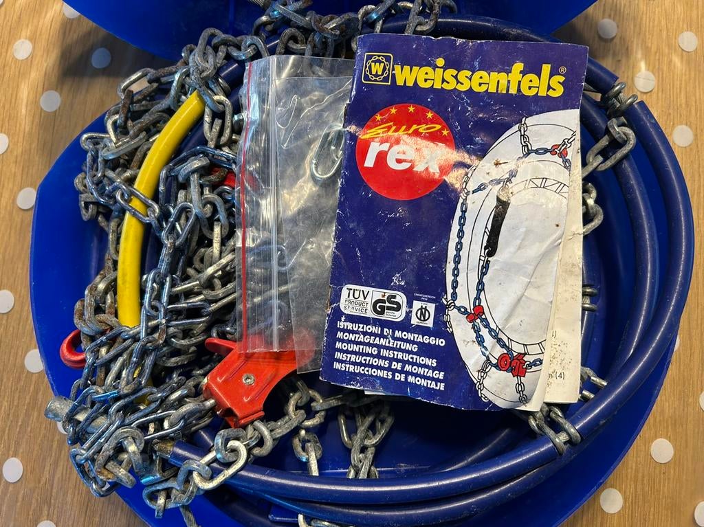 Chaînes à neige, Enlèvement, Utilisé