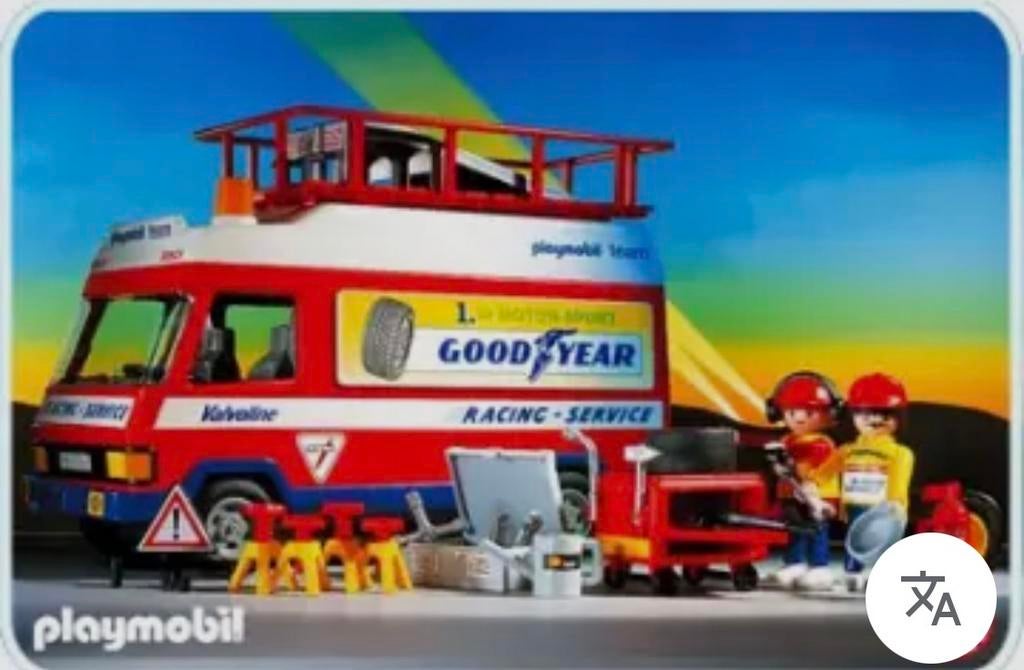 Gezocht!! Playmobil 3614 Racing Service truck, Kinderen en Baby's, Speelgoed | Playmobil, Ophalen of Verzenden, Zo goed als nieuw