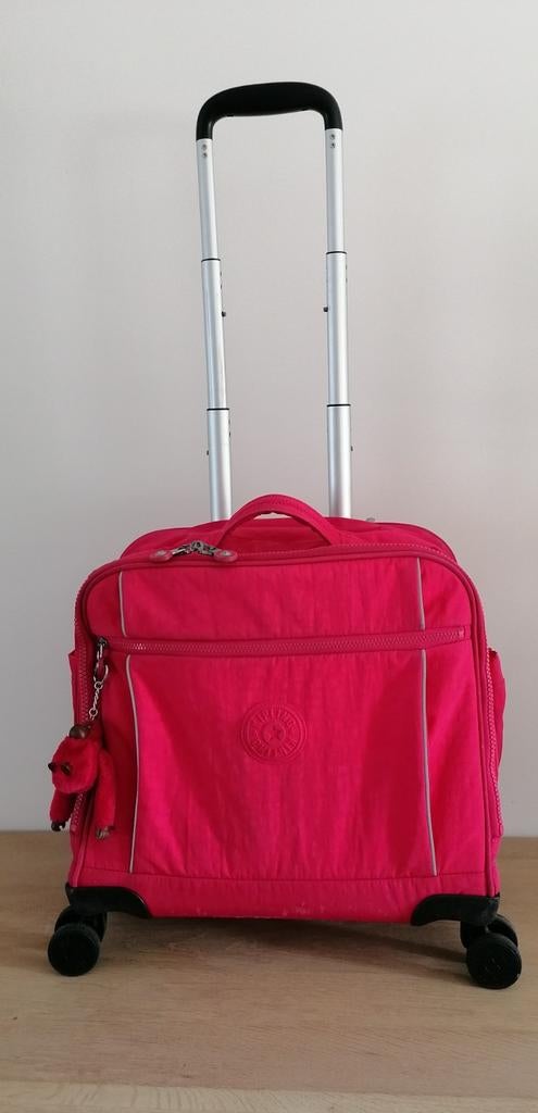 Kipling New Storia trolley boekentas op wieltjes, Ophalen of Verzenden, Zo goed als nieuw, Wieltjes