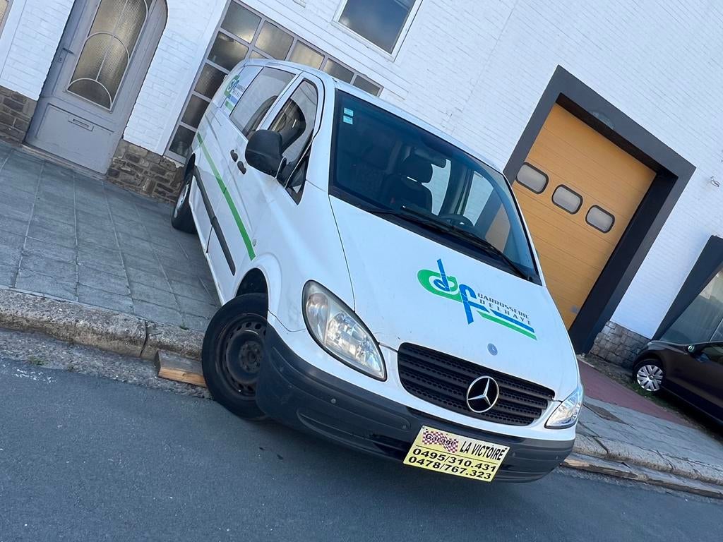 Mercedes Vito 2.2cdi 6 PLaces 110kw camionette 0032478767323, Auto's, Automaat, Stof, 110 kW, Wit