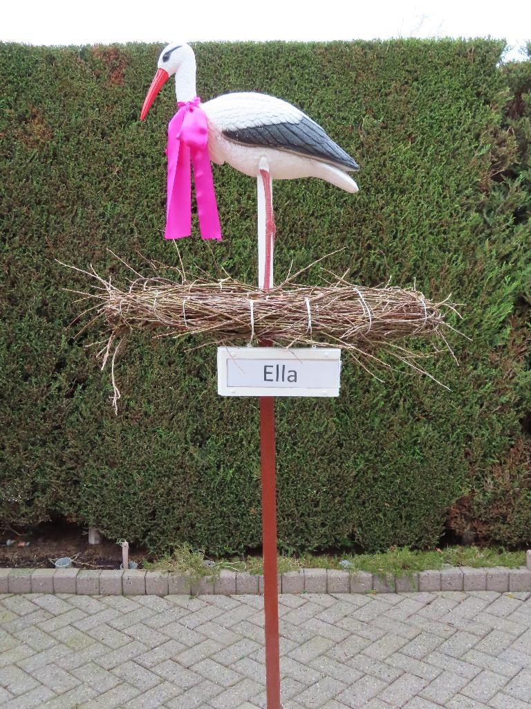 Geboorte ️ ooievaar geen waarborg unieke keuze., Enlèvement, Neuf, Tableau de naissance