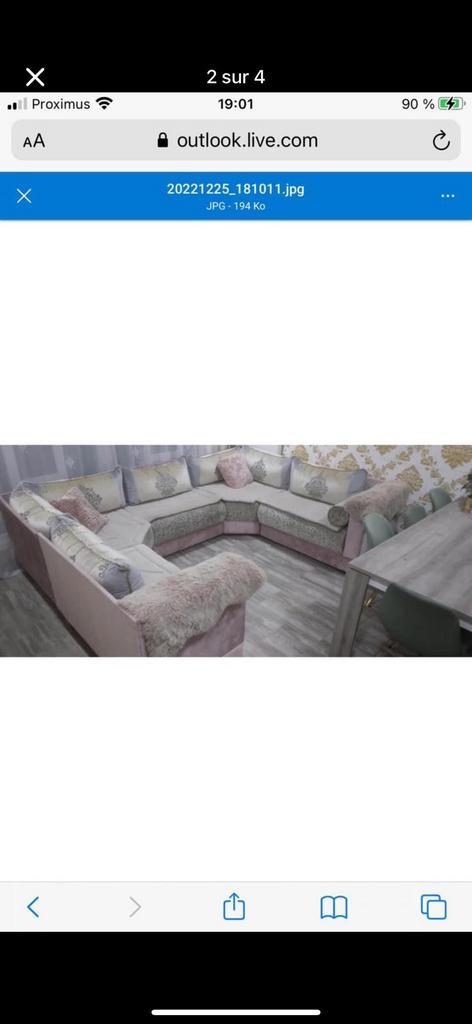 Marokkaanse bank, Ophalen, Zo goed als nieuw