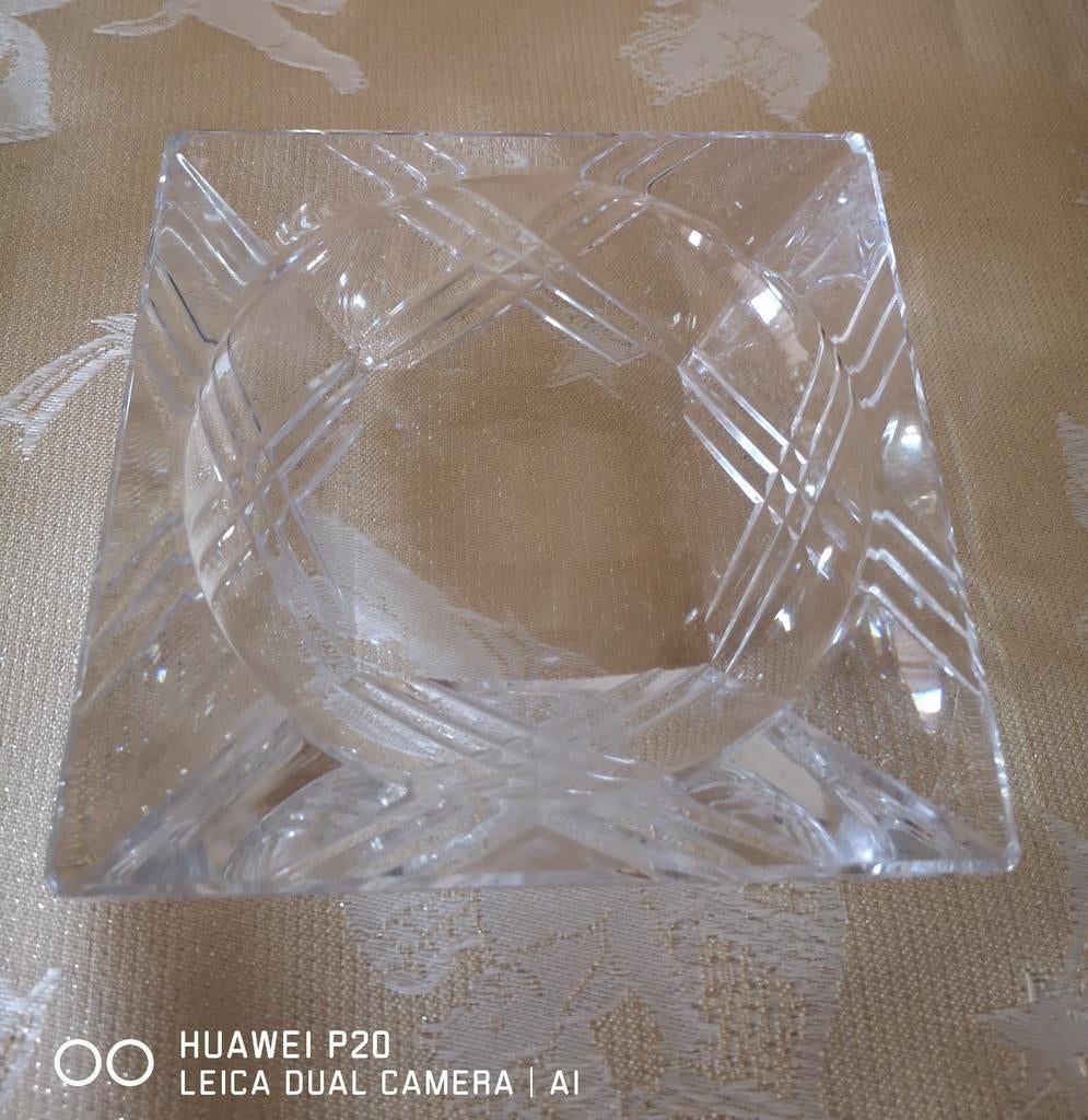 Val st. Lambert asbak, gesigneerd., Ophalen of Verzenden