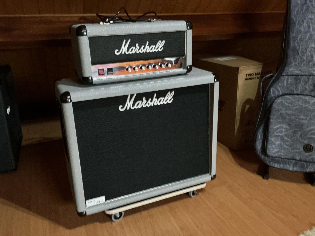 Marshall Silver jubilee head + cabinet, Muziek en Instrumenten, Ophalen