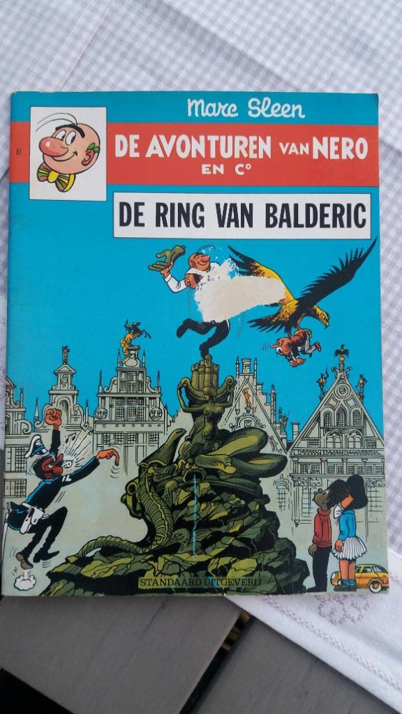 NERO - DE RING VAN BALDERIC - Nummer 87, Eén stripboek, Ophalen of Verzenden, Gelezen