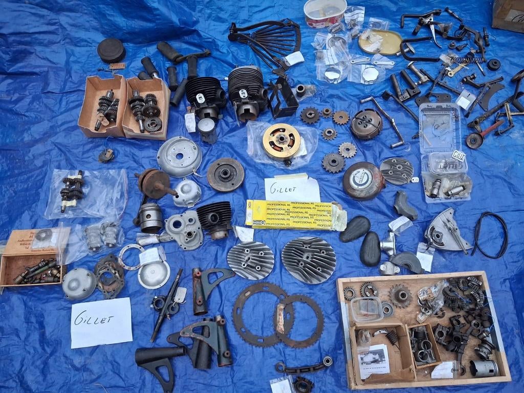 Onderdelen België motoren, Motos, Pièces | Oldtimers & Ancêtres, Enlèvement