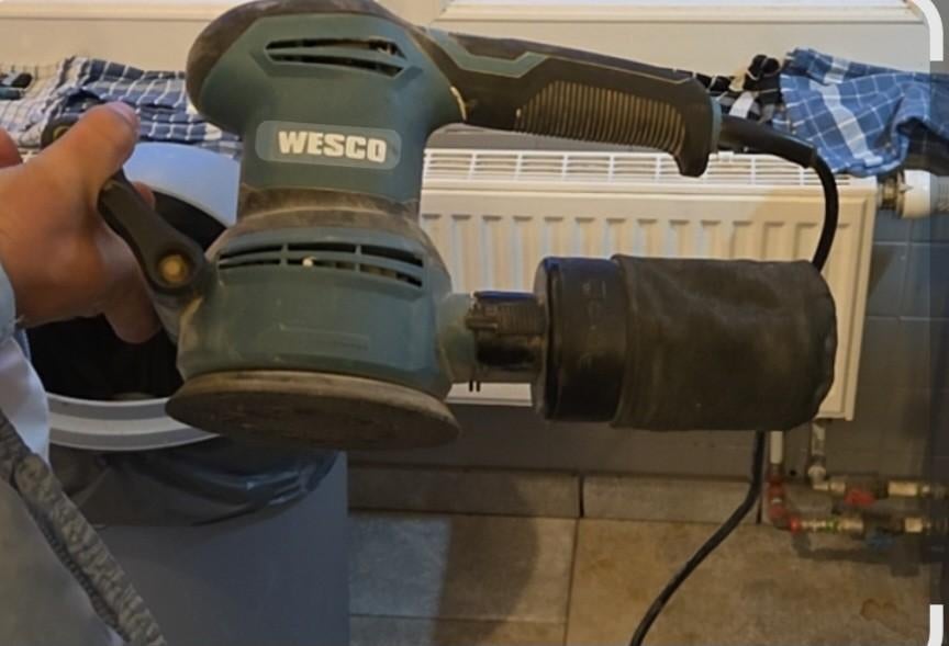 Ponceuse Excentrique Wesco ‘WS4258’ 400W, Bricolage & Construction, Enlèvement