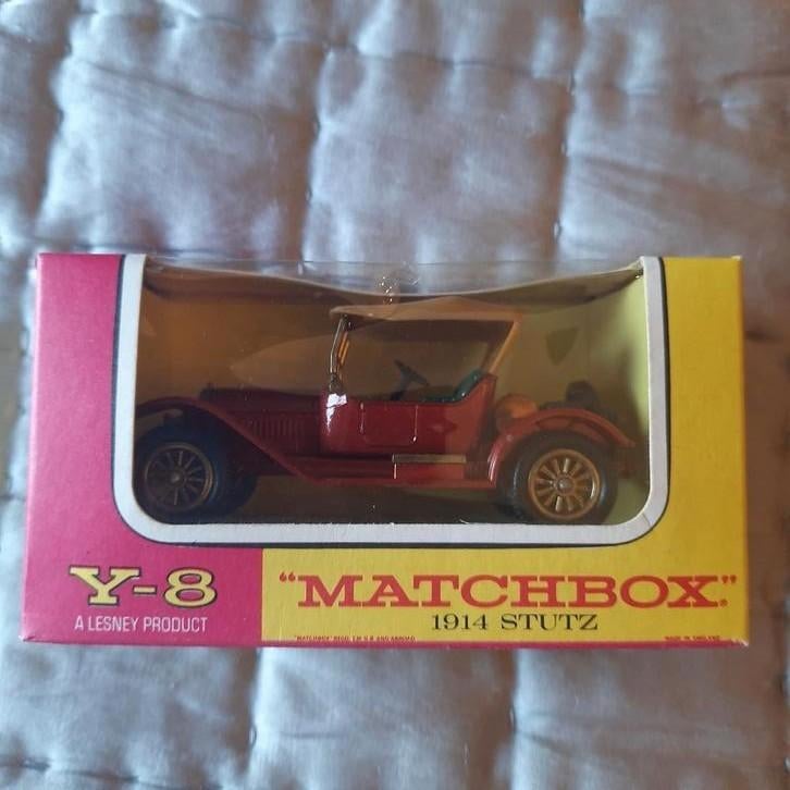 MATCHBOX Y8 MOYY*STUTZ 1914*VINTAGE*zgan., Hobby en Vrije tijd, Ophalen, Zo goed als nieuw, Auto, Matchbox