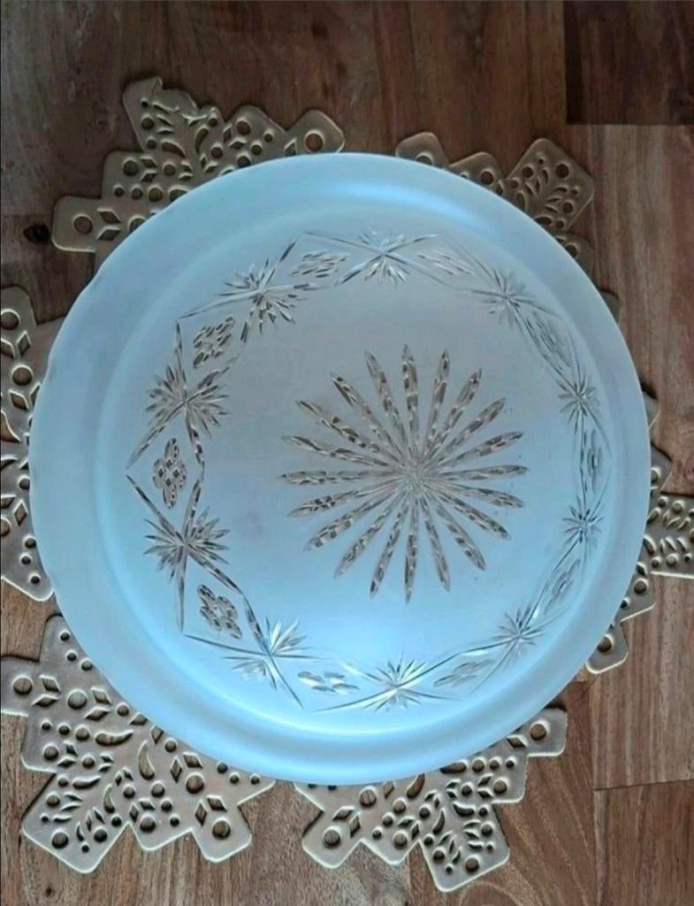 Globe lustre en verre art déco, Maison & Meubles, Enlèvement ou Envoi, Verre