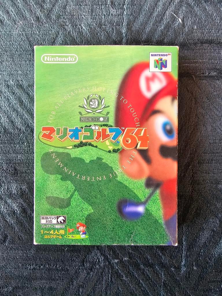 Mario Golf 64 - Nintendo 64 N64 - Japonais, Enlèvement ou Envoi, Utilisé