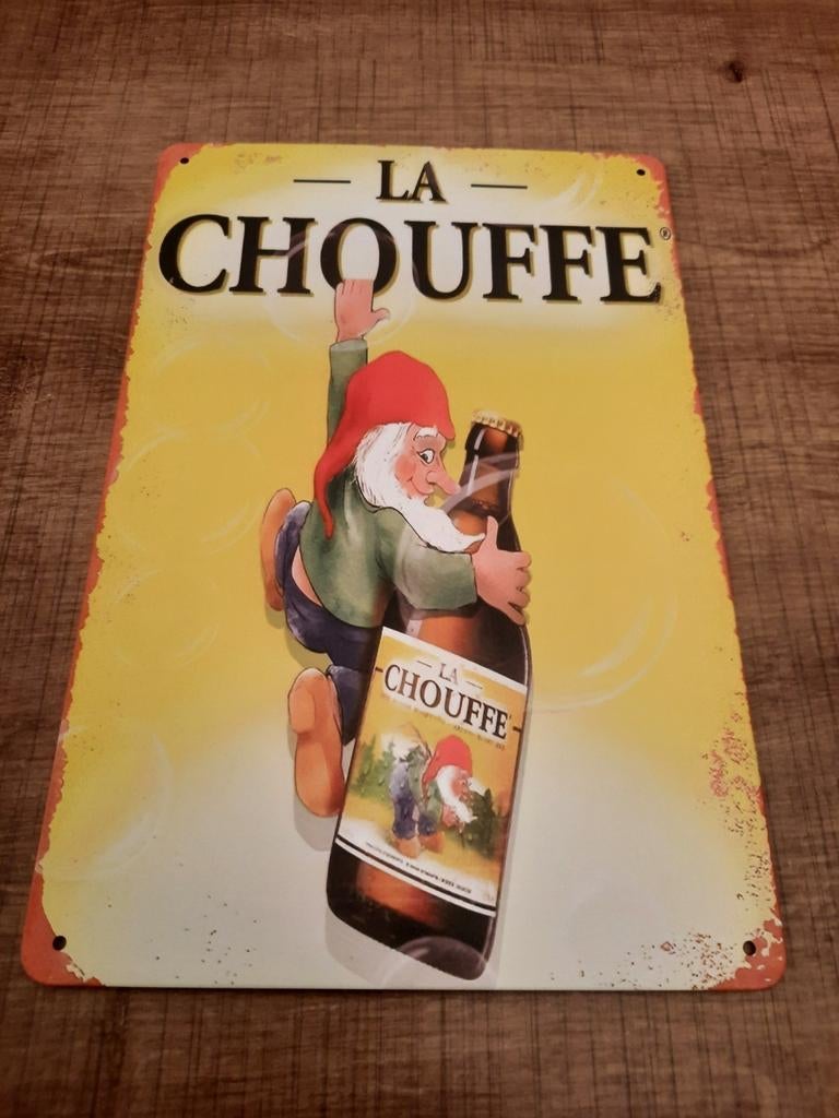 La chouffe reclamebordjes, Verzamelen, Ophalen of Verzenden, Zo goed als nieuw