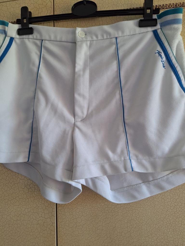 Short de tennis blanc, taille 4, Autres marques, L4, Comme neuf, Enlèvement