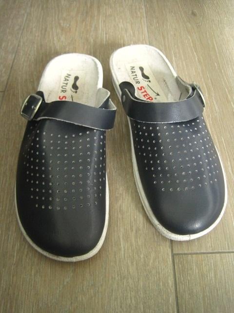 Chaussures orthopédiques - chaussons taille 38, Enlèvement ou Envoi, Nature Step, Porté, Bleu