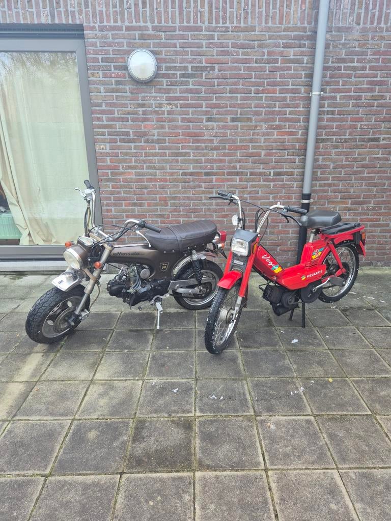 Peugeot Vogue en Honda SkyTeam 2015 te koop of in te ruilen, Fietsen en Brommers, Ophalen of Verzenden