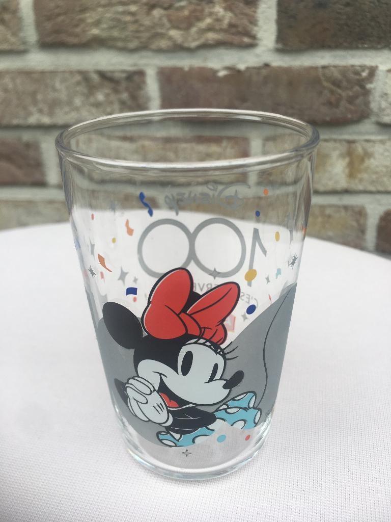 GLAASJES AMORA MICKEY ZO GOED ALS NIEUW, Ophalen of Verzenden, Mickey Mouse, Zo goed als nieuw, Overige typen