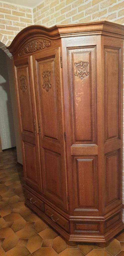 Antieke eiken halkast, Ophalen