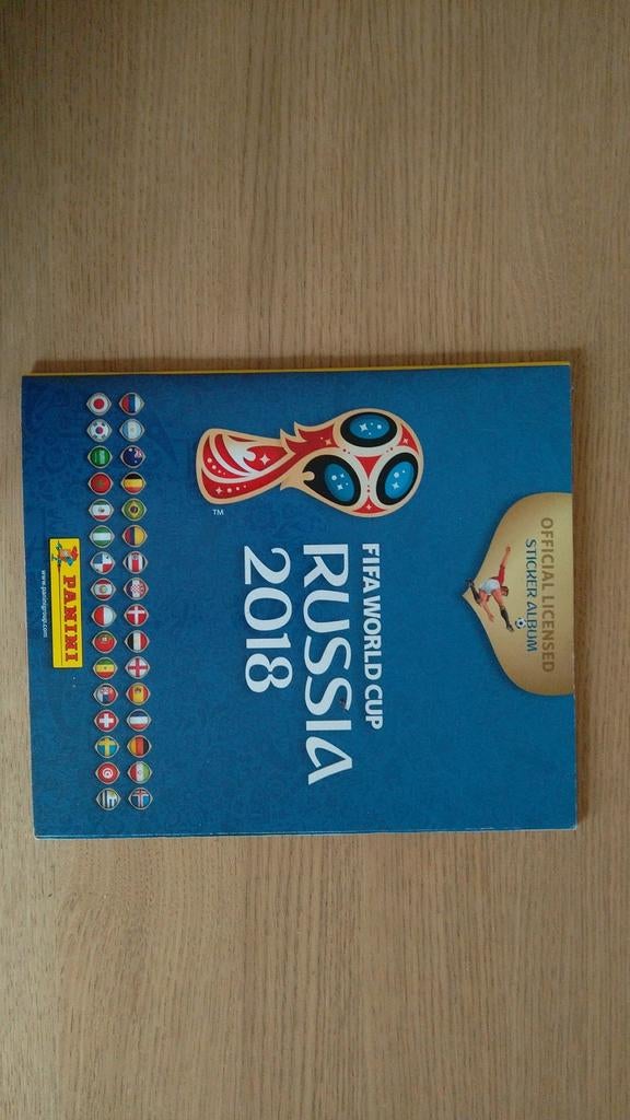 Panini World cup Russia 2018 volledig, Ophalen of Verzenden