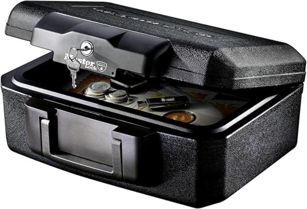 MASTER LOCK Sterke veiligheidskoffer vuurvast GRATIS LEV