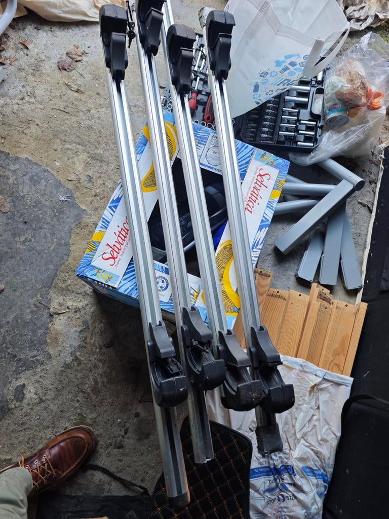 4 Barres de toit universelle pour galerie, Enlèvement