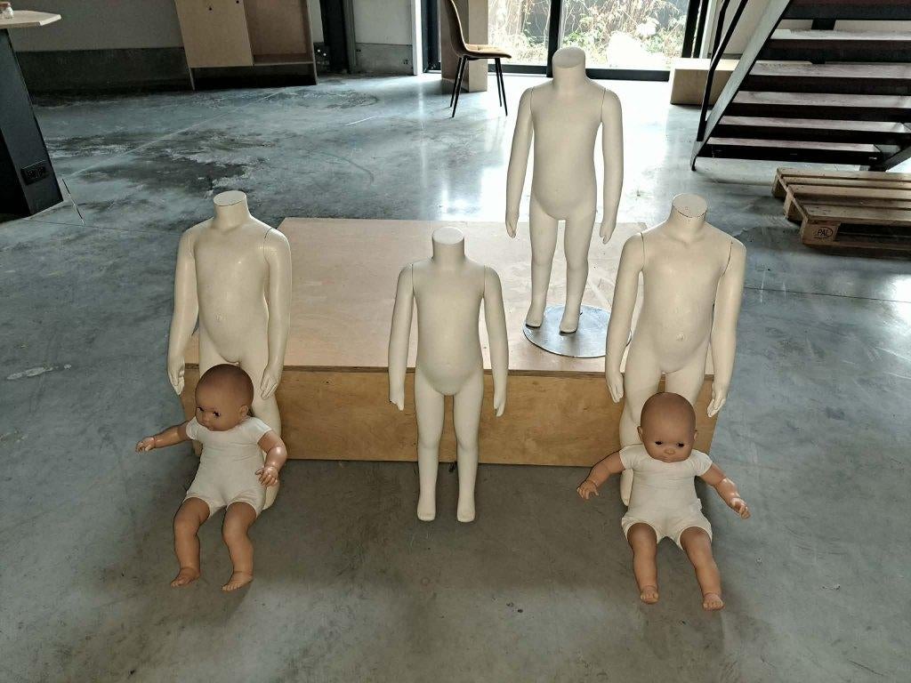 Kinder etalagepoppen van Bonami te koop!, Ophalen, Gebruikt, Jongen of Meisje