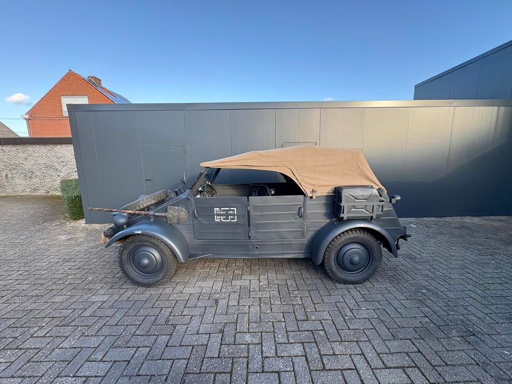 VW Kubelwagen typ 82, 4 deurs, Handgeschakeld, Particulier, Standkachel