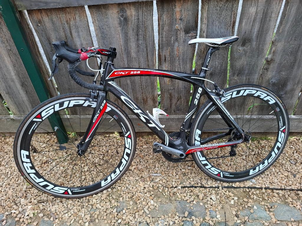 Koersfiets, Fietsen en Brommers, Ophalen, Gebruikt, Carbon, Heren