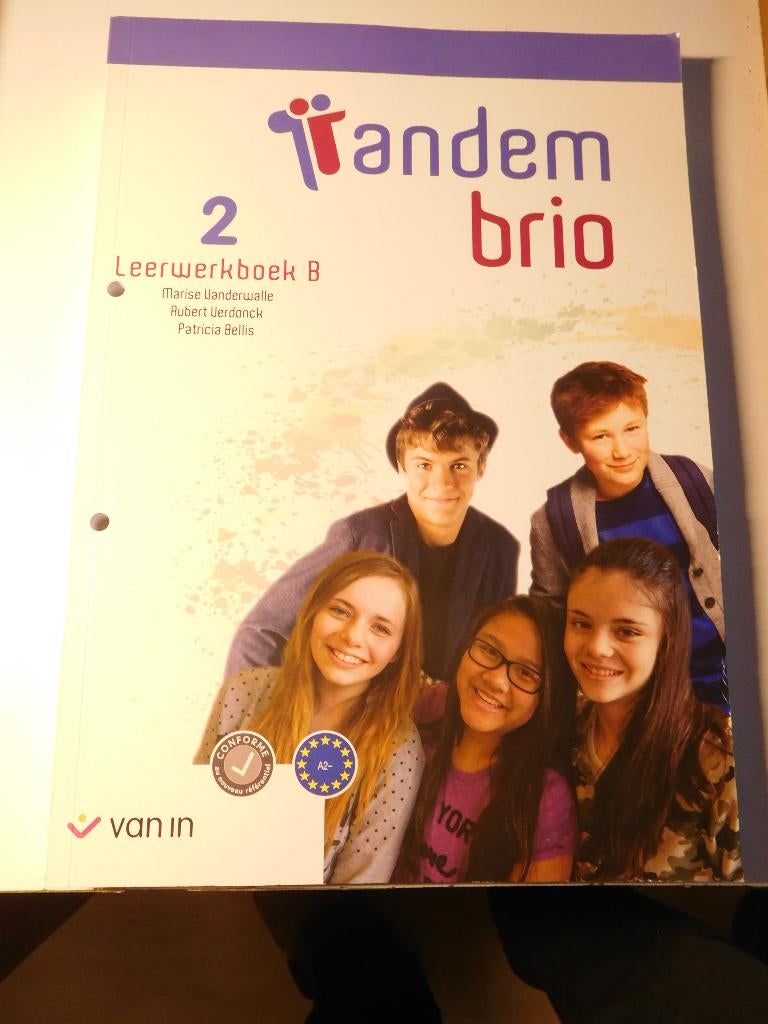 Tandem Brio 2 NEUF livre B Leerwerkboek B Unités 3 4  NEUF, Livres, Enlèvement ou Envoi, Neuf, Secondaire, Néerlandais
